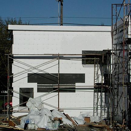Continuous exterior insulation