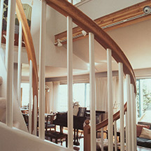 Seattle residential upper floor addition stair
